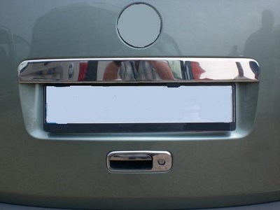 Накладка на крышку багажника (нерж.) 1 шт с надписью VW CADDY 01.2004 > ― PEARPLUS.ru